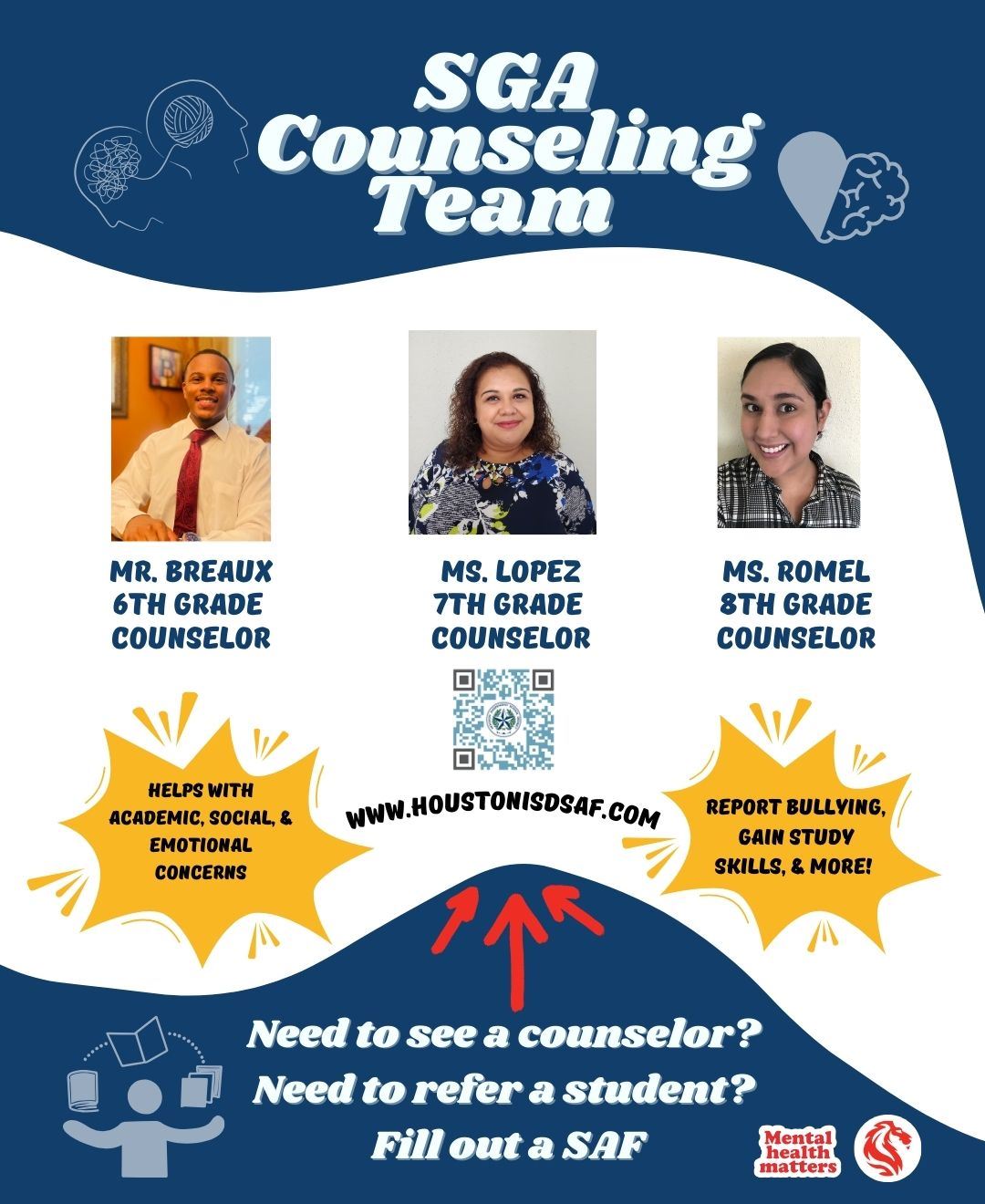 COUNSELORS' CORNER